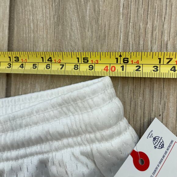 Champion Authentic Athleticwear White Mesh Shorts Men’s XL Gym Basketball NWT - Picture 7 of 9